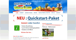 Desktop Screenshot of bauernhofeis.com